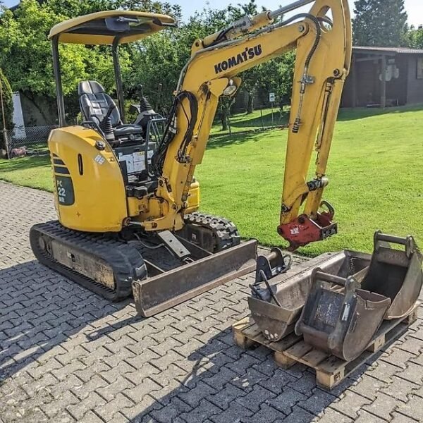 Mini pelle Komatsu PC 22 MR diesel 2.4T – TP