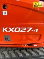 Mini pelle Kubota KX027-4 diesel 2,59T – TP – Image 11