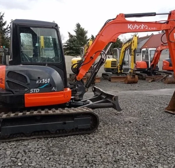 Mini pelle Kubota KX 161-3 diesel 5.68t – cabine chauffée