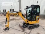 Mini pelle Caterpillar 301.6 diesel 1.9T – 3 godets