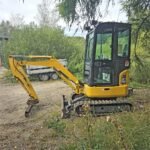 Mini pelle Komatsu PC16 R-3HS diesel 1.77T – Image 50