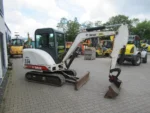 Mini-pelle Bobcat 334 diesel 3,4 t - travaux TP et agricoles