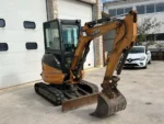 Mini pelle CASE CX30B 2.8T moteur Yanmar – Cabine avec porte coulissante