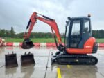 Mini pelle Kubota KX61-3 diesel 2,6T – 3 godets – TP et travaux agricoles – Image 2
