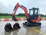 Mini pelle Kubota KX61-3 diesel 2,6T – 3 godets – TP et travaux agricoles – Image 3
