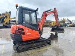 Mini pelle Kubota KX61-3 diesel 2,6T – 3 godets – TP et travaux agricoles – Image 6