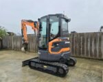 Mini pelle Doosan DX27Z-7 diesel 2.7T – 3 godets – Travaux agricoles – Image 4
