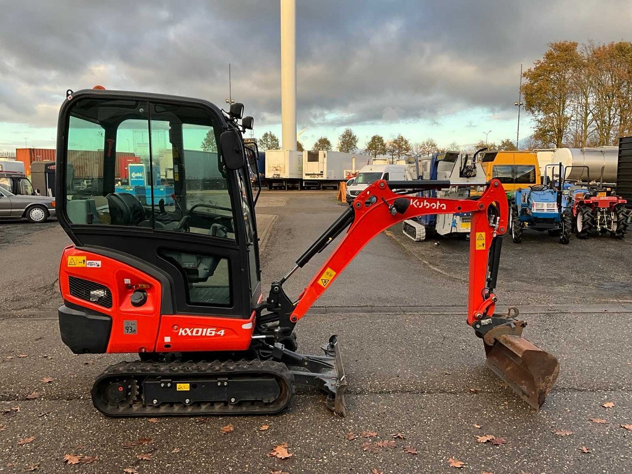 2023 KUBOTA KX016-4 MINI EXCAVATOR 137 HOURS Mini pelle Kubota KX016-4 diesel 1.62T – TP – Image 1