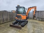 Mini pelle Doosan DX27Z-7 diesel 2.7T – 3 godets – Travaux agricoles – Image 8