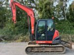 Mini pelle Kubota KX080-4 diesel 8,3T – TP et travaux agricoles