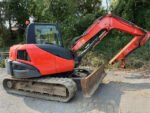 Mini pelle Kubota KX080-4 diesel 8,3T – TP et travaux agricoles – Image 3