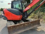 Mini pelle Kubota KX080-4 diesel 8,3T – TP et travaux agricoles – Image 7