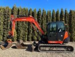 Mini pelle Kubota KX080-4 diesel 8,27T – TP et travaux agricoles – Image 3