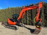 Mini pelle Kubota KX080-4 diesel 8,27T – TP et travaux agricoles