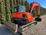 Mini pelle Kubota KX080-4 diesel 8,27T – TP et travaux agricoles – Image 9