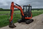 Mini pelle Kubota KX71-3 diesel 2,97T – TP et travaux agricoles