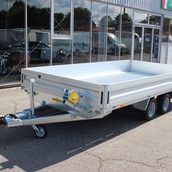 Remorque porte-engins Humbaur 2 essieux – Charge 3T