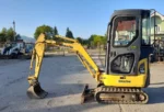 Mini pelle Komatsu PC16R 1.57T – 3 godets – TP – Image 2