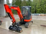 Mini pelle Kubota KX61.3 diesel 2,6T  – TP et travaux agricoles