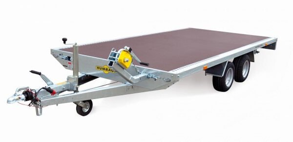Remorque Humbaur 2 essieux –  charge 3T