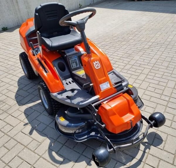 Tondeuse autoportée Husqvarna Rider R 214TC – coupe 94 cm