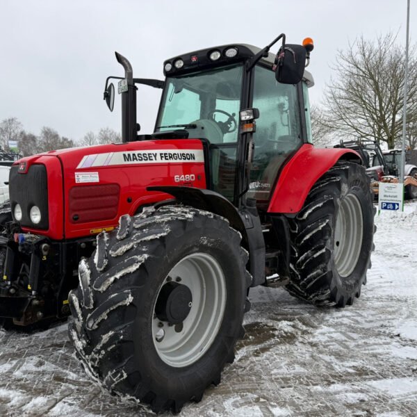 Tracteur agricole Massey Ferguson 6480 Dyna-6 diesel 140 CV – cabine climatisée